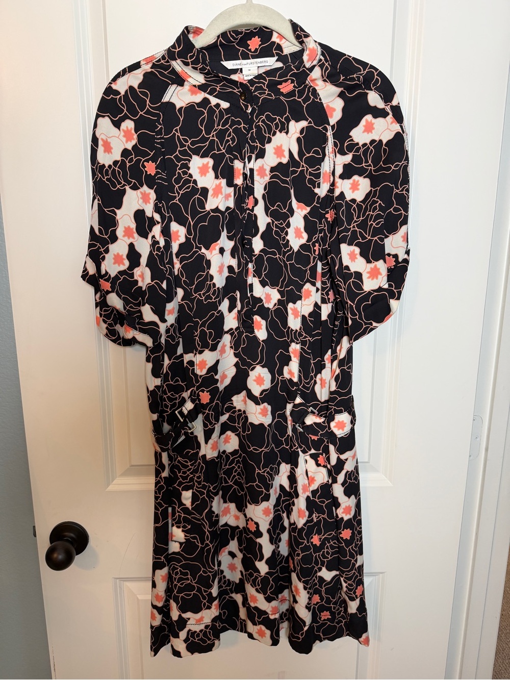 DVF Silk Pharo Dress